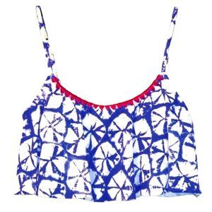 Hobie Ruffle Bandeau Swimsuit top XL